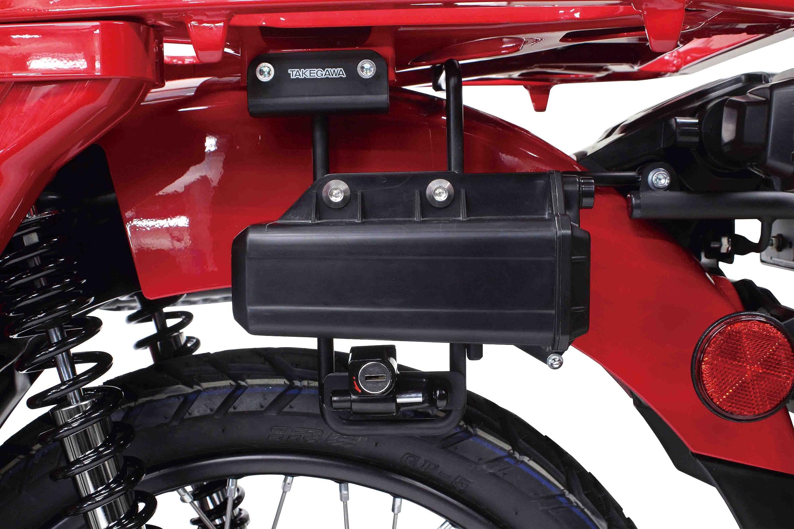 武川 CT125 ヘルメットホルダー(いじり防止ボルト付属) /09-11-0424